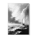 Quadro Stampa su Tela Mare in Burrasca - CupidoDesign