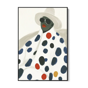 Quadro Stampa su Tela Pace Multicolor - CupidoDesign