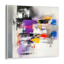 Quadro Stampa su Tela Pace Vibrante - CupidoDesign
