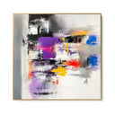 Quadro Stampa su Tela Pace Vibrante - CupidoDesign