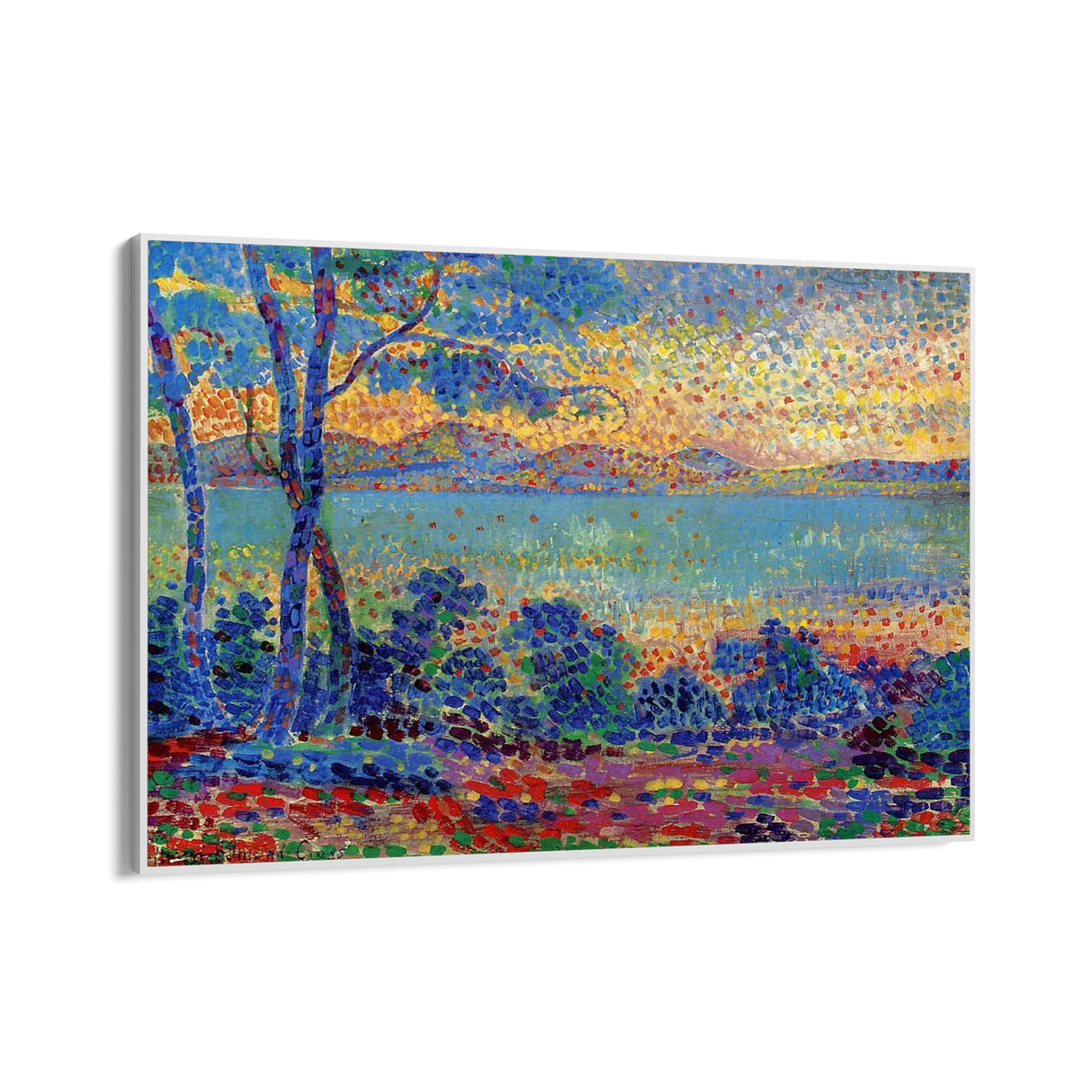Quadro Stampa su Tela Paesaggio, Henri Edmond Cross - CupidoDesign