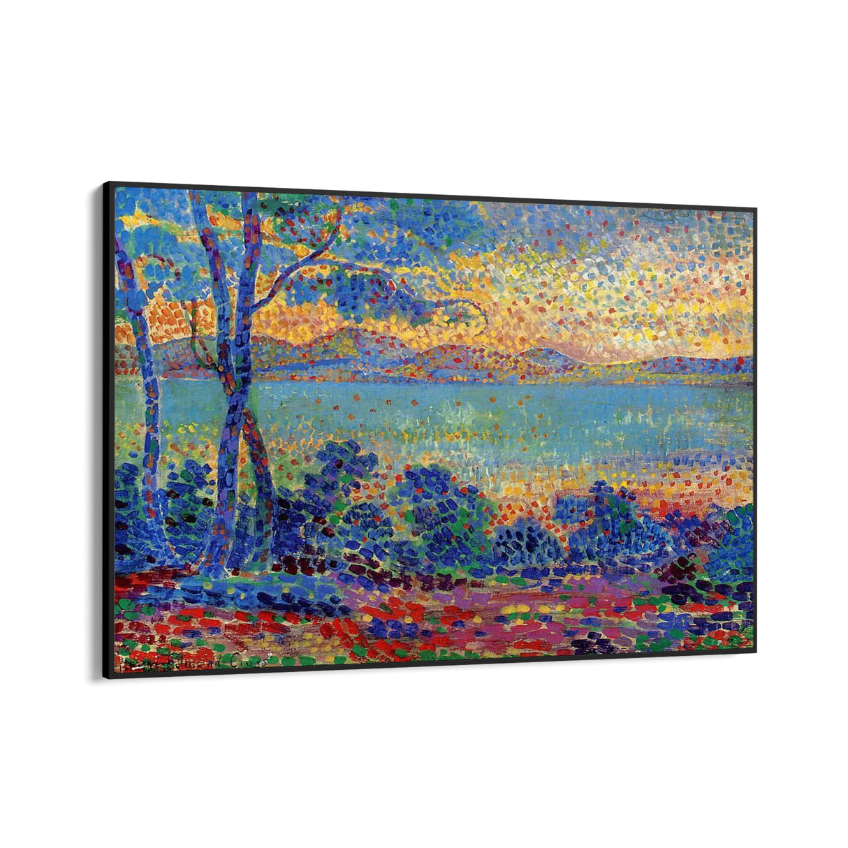 Quadro Stampa su Tela Paesaggio, Henri Edmond Cross - CupidoDesign