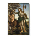 Quadro Stampa su Tela Pallade col Centauro, Sandro Botticelli - CupidoDesign