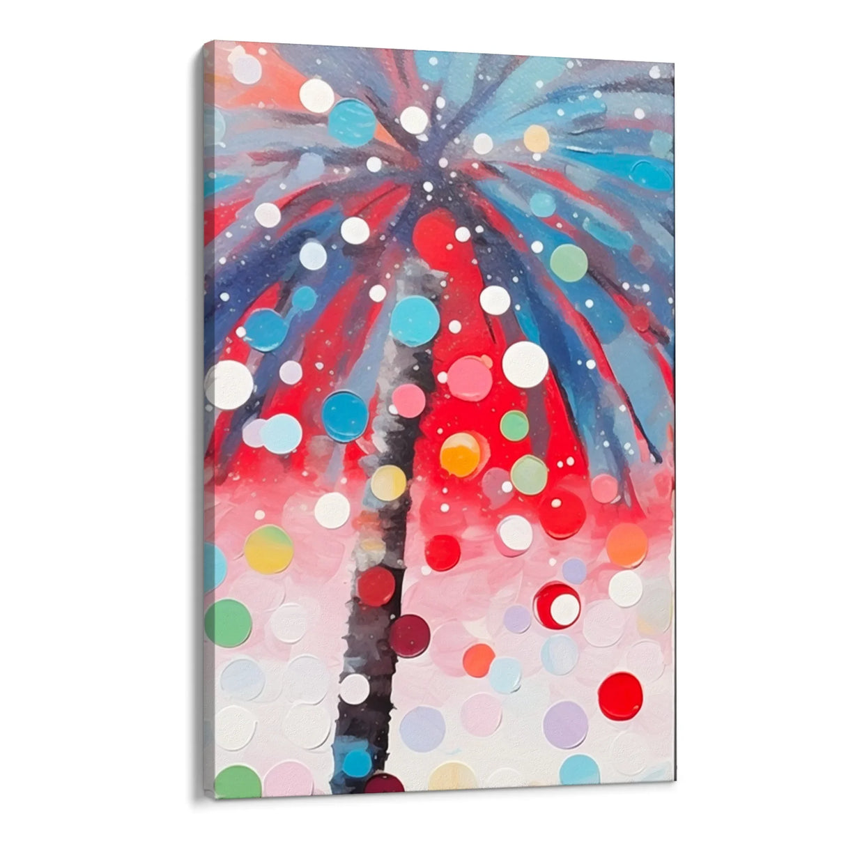 Quadro Stampa su Tela Palme colorate - CupidoDesign