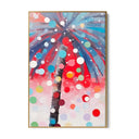 Quadro Stampa su Tela Palme colorate - CupidoDesign