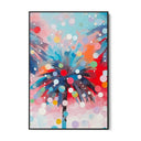 Quadro Stampa su Tela Palme colorate - CupidoDesign