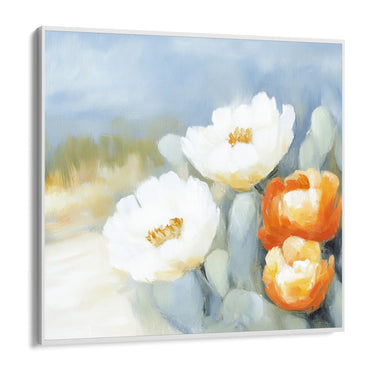 Quadro Stampa su Tela Papaveri d’Avorio - CupidoDesign