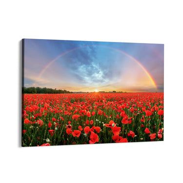 Quadro Stampa su Tela Papaveri dell’infinito - CupidoDesign