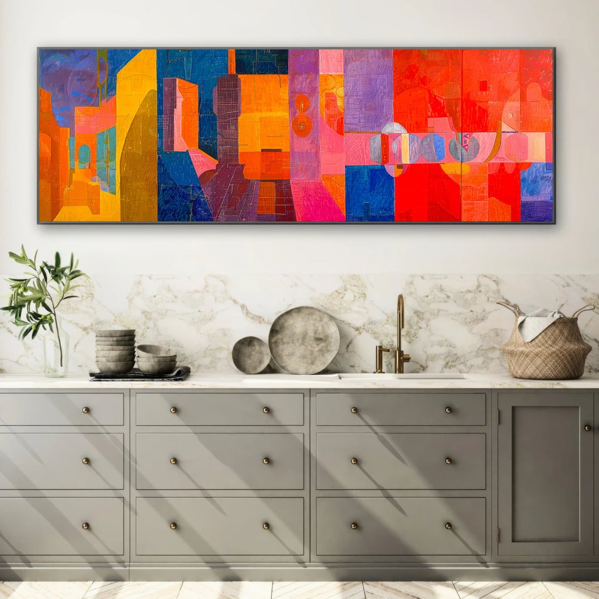 Quadro Stampa su Tela Passaggi nel Vuoto - CupidoDesign