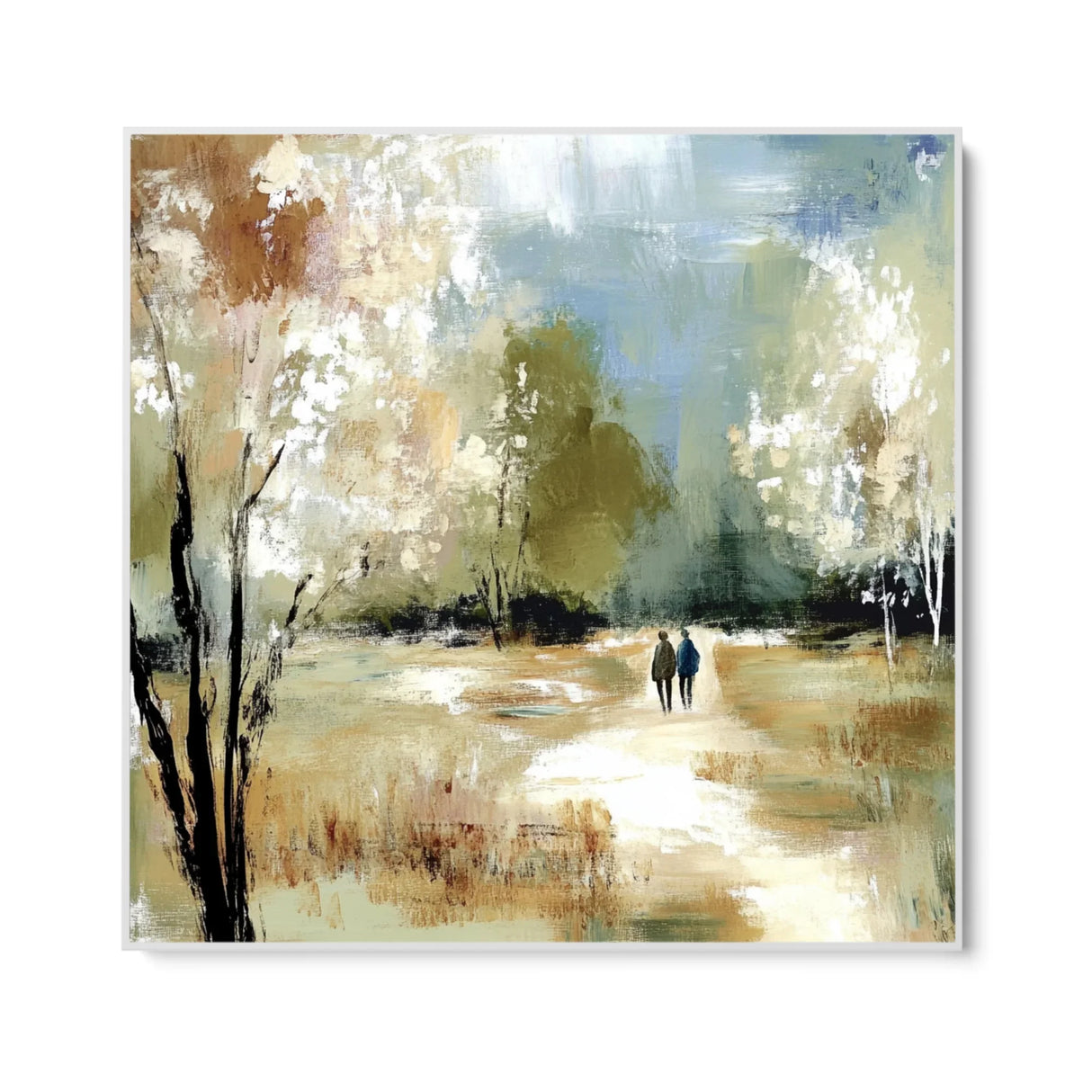 Quadro Stampa su Tela Passeggiata d’Autunno - CupidoDesign