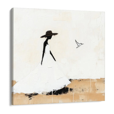 Quadro Stampa su Tela Passi Leggeri - CupidoDesign