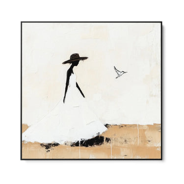 Quadro Stampa su Tela Passi Leggeri - CupidoDesign