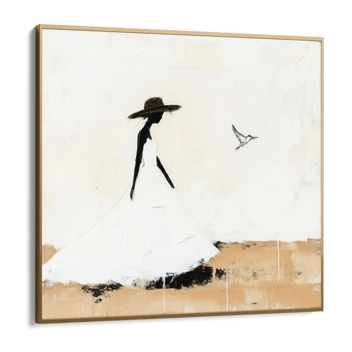 Quadro Stampa su Tela Passi Leggeri - CupidoDesign