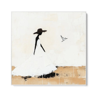 Quadro Stampa su Tela Passi Leggeri - CupidoDesign