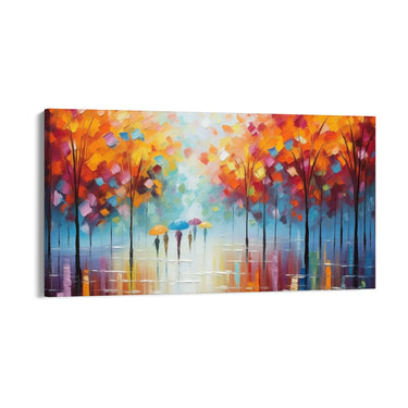 Quadro Stampa su Tela Passi Leggeri nel Giardino dell'Amore - CupidoDesign