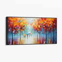 Quadro Stampa su Tela Passi Leggeri nel Giardino dell'Amore - CupidoDesign
