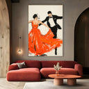 Quadro Stampa su Tela Passo Unito - CupidoDesign