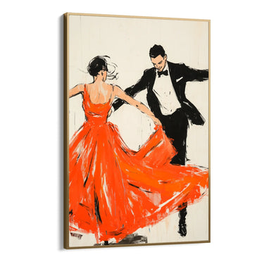 Quadro Stampa su Tela Passo Unito - CupidoDesign