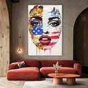 Quadro Stampa su Tela Patria Interiore - CupidoDesign