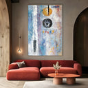 Quadro Stampa su Tela Pensiero Caldo - CupidoDesign