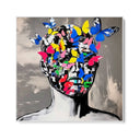 Quadro Stampa su Tela Pensiero Connesso - CupidoDesign