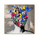 Quadro Stampa su Tela Pensiero Connesso - CupidoDesign