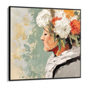 Quadro Stampa su Tela Pensiero Fiorito - CupidoDesign
