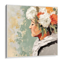 Quadro Stampa su Tela Pensiero Fiorito - CupidoDesign