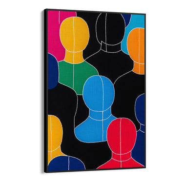 Quadro Stampa su Tela Pensiero Liquido - CupidoDesign