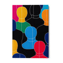Quadro Stampa su Tela Pensiero Liquido - CupidoDesign