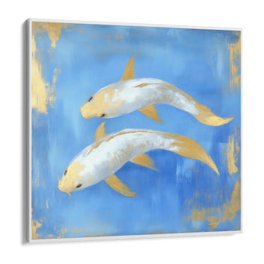Quadro Stampa su Tela Percorso Celeste - CupidoDesign