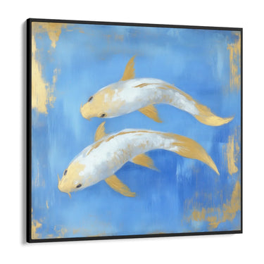 Quadro Stampa su Tela Percorso Celeste - CupidoDesign