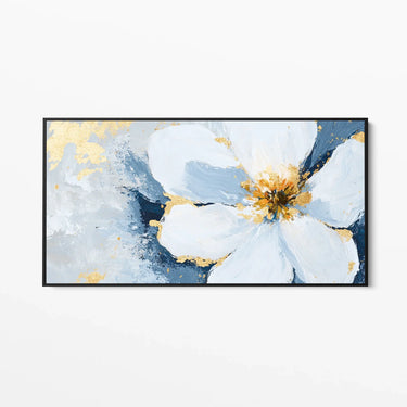 Quadro Stampa su Tela Petalo Bianco - CupidoDesign