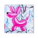 Quadro Stampa su Tela Pink Balloon - CupidoDesign