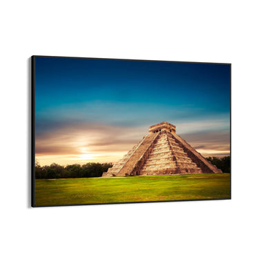 Quadro Stampa su Tela Piramide Maya di Chichén Itzá - CupidoDesign