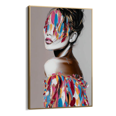 Quadro Stampa su Tela Polvere Rossa - CupidoDesign