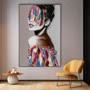 Quadro Stampa su Tela Polvere Rossa - CupidoDesign
