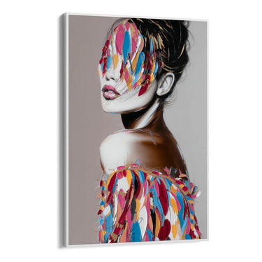 Quadro Stampa su Tela Polvere Rossa - CupidoDesign