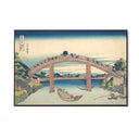 Quadro Stampa su Tela Ponte Mannen, Katsushika Hokusai - CupidoDesign