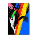 Quadro Stampa su Tela Pop Cat - CupidoDesign