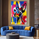Quadro Stampa su Tela Pop Dog - CupidoDesign