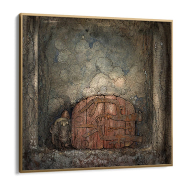 Quadro Stampa su Tela Porta della montagna, John Bauer - CupidoDesign