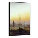 Quadro Stampa su Tela Porto di Greifswald, Caspar David Friedrich - CupidoDesign