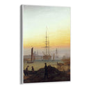 Quadro Stampa su Tela Porto di Greifswald, Caspar David Friedrich - CupidoDesign