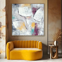 Quadro Stampa su Tela Presenza Sottile - CupidoDesign