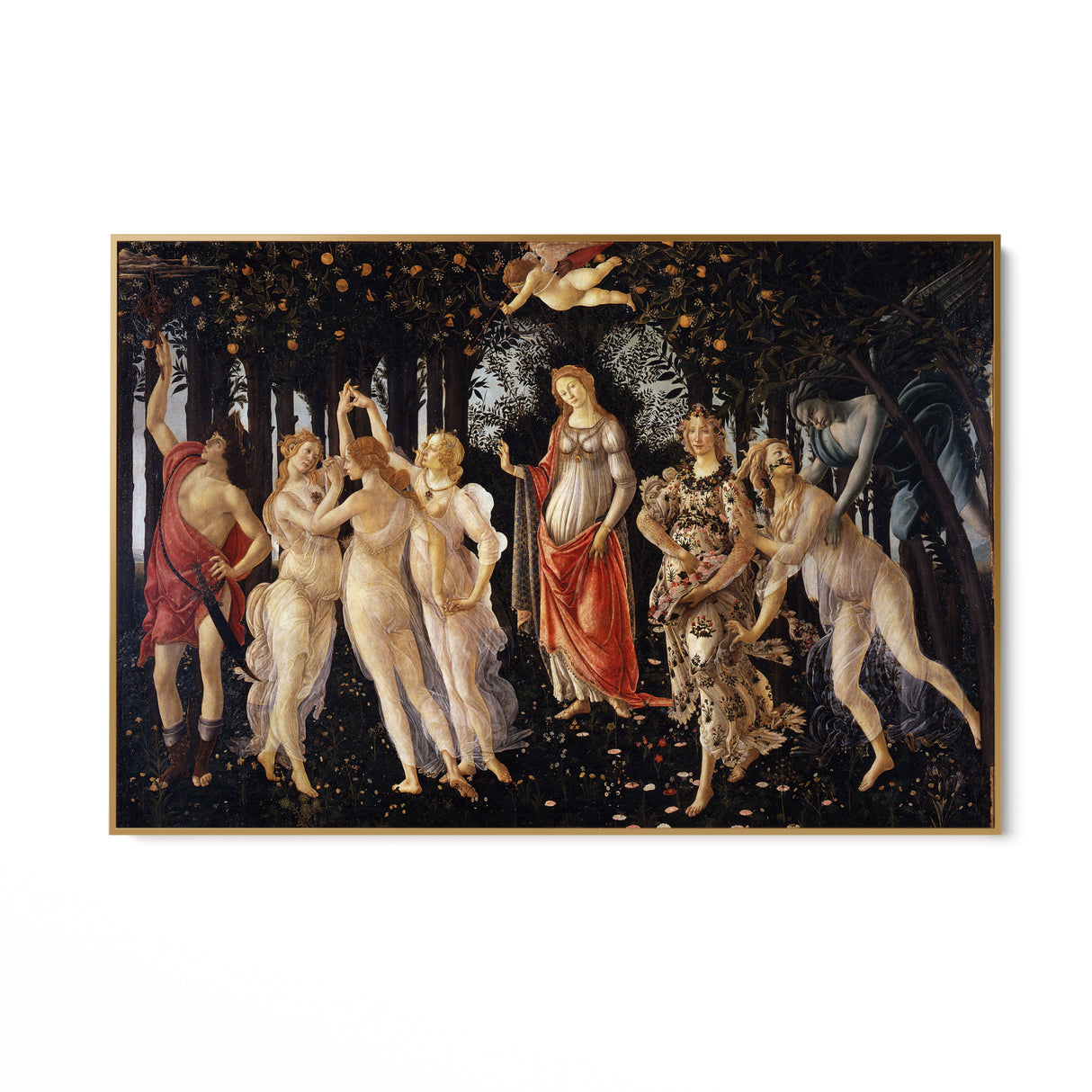 Quadro Stampa su Tela Primavera, Sandro Botticelli - CupidoDesign