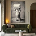 Quadro Stampa su Tela Principe del Bagno - CupidoDesign