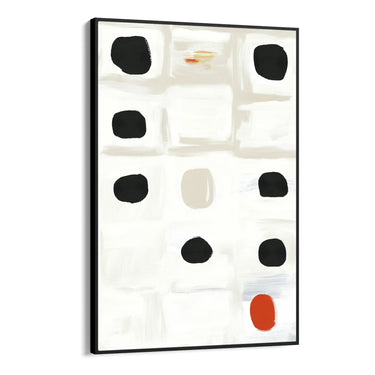 Quadro Stampa su Tela Punti Fluttuanti - CupidoDesign