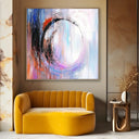 Quadro Stampa su Tela Punto Interiore - CupidoDesign
