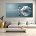 Quadro Stampa su Tela Purezza Silenziosa - CupidoDesign